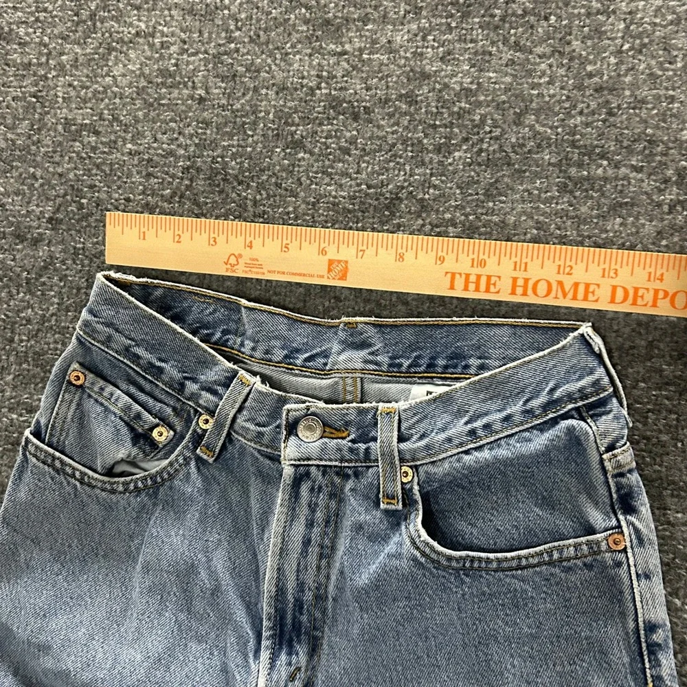 Levi's Jeans Mens Size 28x28 Blue 550 Relaxed Fit Student Light Wash Denim